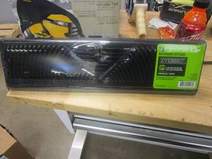 lot 106 image: EVERBILT 18 in. 3-Way Steel Baseboard Diffuser Supply in Oil Rubbed Bronze - 6 PACK