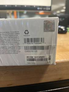 lot 202 image: GOOGLE Nest Mini (2nd Gen) - Smart Home Speaker with Google Assistant - Charcoal (BOX IS DAMAGED, PRODUCT APPEARS UNAFFECTED)