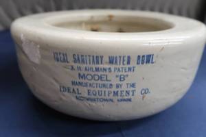 IDEAL SANITARY WATER BOWL