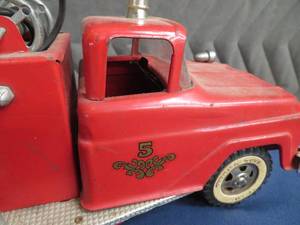 VINTAGE LATE 50S EARLY 60S TONKA FIRE TRUCK
