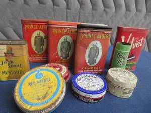 SMALL VINTAGE TINS