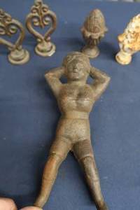 CAST IRON LADY AND FINIALS