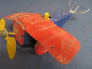 RARE 1920S GIRARD TIN PLANE
