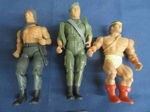 3 7 RAMBO ACTION FIGURES