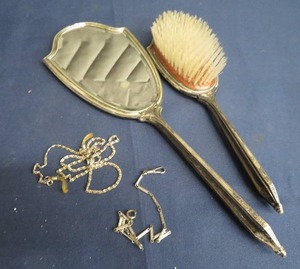 STERLING VANITY SET