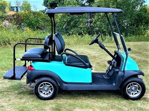 lot 2 image: EFI STREET READY CLUB CAR GOLF CART