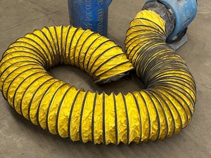 lot 19 image: Americ-Corp Industrial Turbine Machine Fan With Chuck