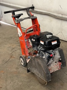 lot 6 image: Husqvarna FS400-LV Commercial Walk-Behind Concrete Saw
