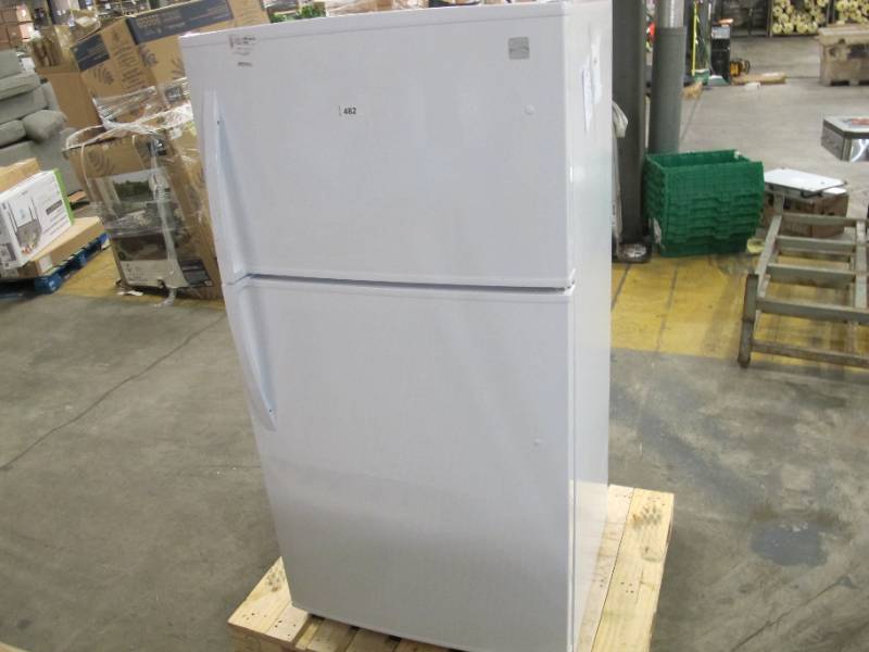 21 cu. ft. Top Freezer Refrigerator With Frost Free and Garage Ready