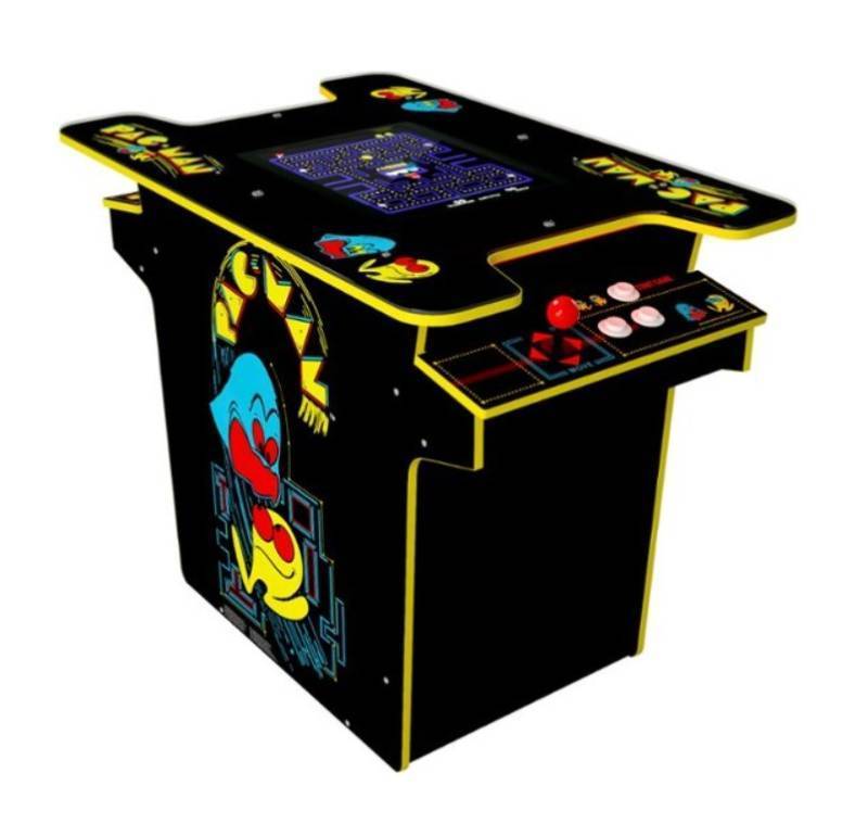 lot 335 image: Arcade1Up - Pacman Collection Gaming Table