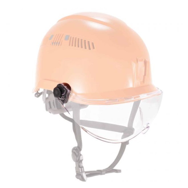 lot 418 image: Skullerz 8991 Safety Helmet Visor - Clear - Anti Fog