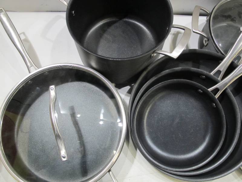  Member Mark 15 Piece Hard Anodized Aluminum Cookware