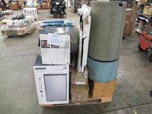 lot 292 image: Pallet of Store Overstock, Damaged Product, and Returns