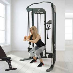 lot 300 image: Inspire Fitness FTX Functional Trainer with Bench