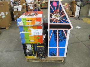lot 319 image: Pallet of Tested Bad Arcade 1up Machines