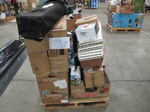 lot 322 image: Pallet of Store Overstock, Damaged Product, and Returns