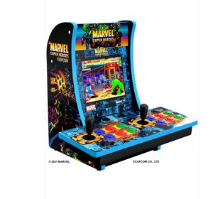lot 364 image: Arcade 1Up Capcom Marvel Super Heroes 2 Player Countercade