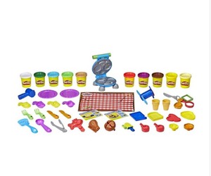lot 504 image: NEW Play-Doh Kitchen Creations Ultimate Barbecue Set Create & Make Meals with Kitchen Tools 40 Pieces.