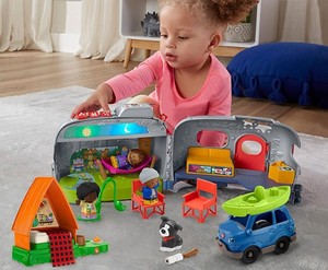 lot 510 image: NEW Fisher-Price Little People Fresh Air Fun Camping Set