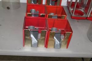Lot of (4) Bulk Candy Dispenser Machine Body Parts