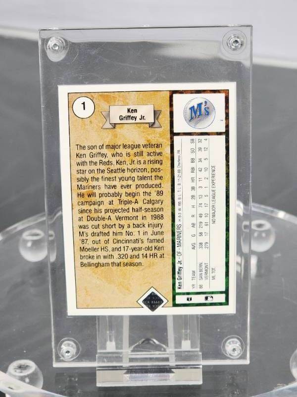 1989 Upper Deck Ken Griffey Jr Rookie Card #1