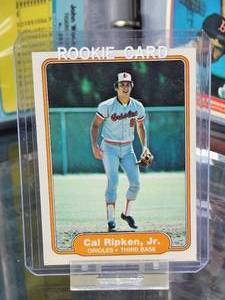 1982 Fleer Hand Correlated Baseball Album 660 Card Set Which Contains the Cal Ripken Jr Rookie Card #176