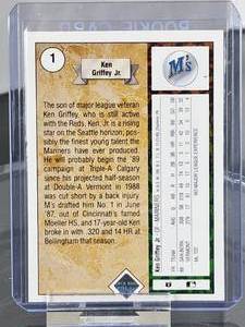 1989 Upper Deck Ken Griffey Jr Rookie Card #1