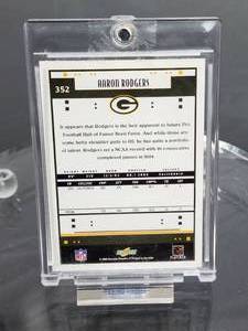 2005 Score Football Aaron Rodgers Rookie Card #352