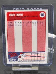 1990 Fleer Updated Baseball Frank Thomas Rookie Card #U-87