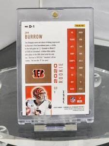 2020 Panini Chronicles Dynagon Football Joe Burrow Rookie Card #D-1