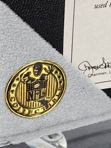 Limited Edition Sterling Silver and Gold Engraved NFL 75th Anniversary Tribute Coin