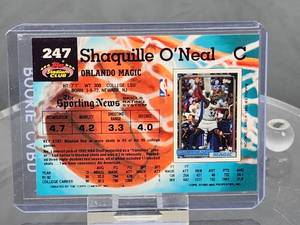 1993 Stadium Club Basketball Shaquille ONeal Rookie card #247