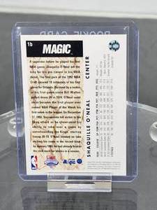 1993 Upper Deck Basketball Shaquille ONeal Rookie Card #1b