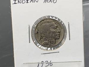 (5) Assorted U.S. Mint Buffalo Nickels
