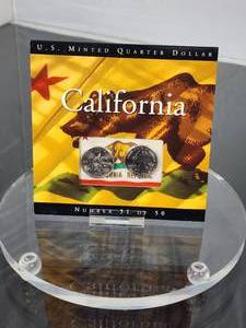 (10) 2005 Uncirculated P & D Statehood Quarters