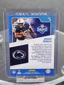 2018 Score Football Saquon Barkley Rookie Card #6