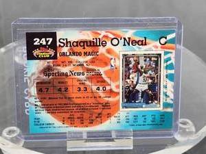 1993 Stadium Club Basketball Shaquille ONeal Rookie card #247