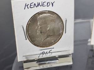 (5) Consecutive 1965-69 Kennedy 40% Silver Half Dollars