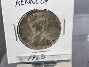 (5) Consecutive 1965-69 Kennedy 40% Silver Half Dollar