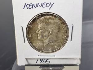 (5) Assorted 1965-68 Kennedy 40% Silver Half Dollar
