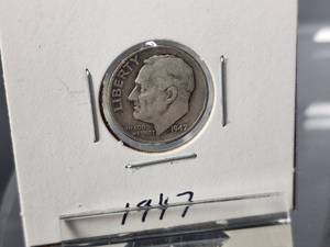 (4) Assorted 1947-51 Silver Roosevelt Dimes