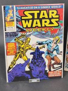 (3) Vintage Star Wars Comic Books