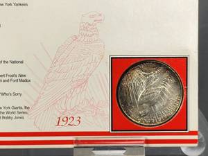 1923 U.S. Silver Peace Dollar