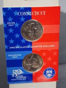 (4) Sets of 2000 U.S. Uncirculated P & D Statehood Quarters Lot
