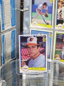 1982 Donruss Hand Correlated Baseball Album 660 Card Set Which Contains the Cal Ripken Jr Rookie Card #405