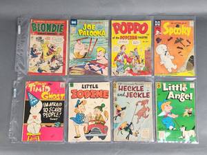 (8) Assorted 1940s -50s - 60s Comic Books Lot