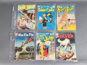 (6) Assorted 1950s Comic Books