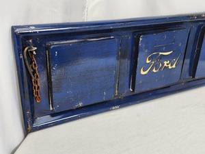Mancave  Garage Mini Ford Tailgate Wall Decor