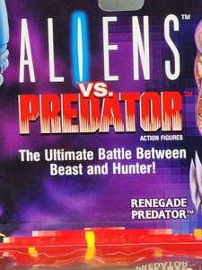 Vintage Kenner Aliens vs Predator Action Figures
