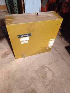 lot 70 image: Wisconsin Powered V4, Kohler 10 KW, Model 10R462 Generator, Serial No. 463515
